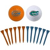 Florida Gators Two Golf Balls and Twelve Tees Set