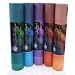 Aurorae Northern Lights Yoga Mat Well Golden Sun Focal Icon -SGS approved Free from Phthalates and Latex. Biodegradable, Wilderness (Green)