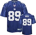 Kevin Boss Youth Jersey: Reebok Blue Replica #89 New York Giants Jersey