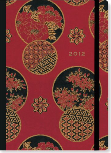 2012 Asian Peonies Compact Engagement Calendar (Weekly Planner)