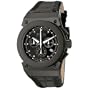 Invicta Midsize F0018 Akula Collection Russian Diver Chronograph Black Ion-Plated Watch