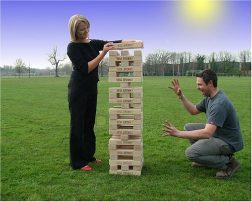 Childrens Toyshop  Toys : Mega Jeronimo -Tallest Giant Tower Game Hardwood in UK over 60kg [Toy]
