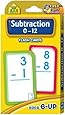 Subtraction 0-12 Flash Cards