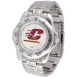 Central Michigan Chippewas NCAA Sport Mens Watch (Metal Band)