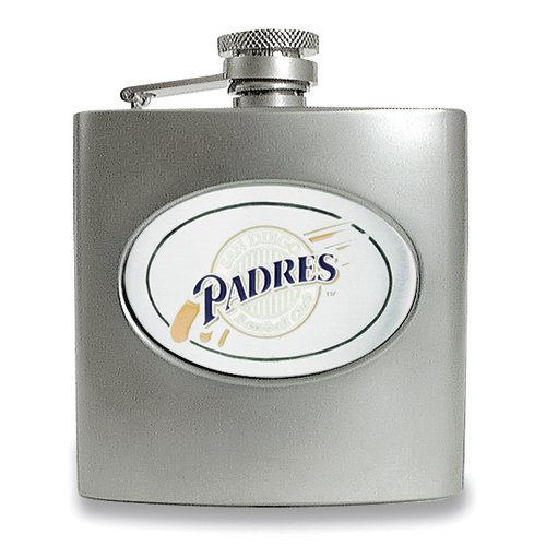San Diego Padres Stainless Steel Hip Flask