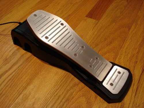 Rock Band Bass Pedal Repair - Pedal Metal Billet with Hinge