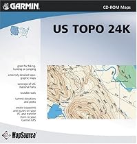 Garmin US TOPO! 24K Topographical Maps of Western United States National Parks (CD ROM)