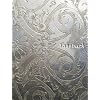 TageBuch - Silver Ornament: Genug Platz f�r dein Leben - fast DIN A4, Diary, Notizbuch, liniert