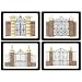 Pimpernel Historic Charleston Gates Placemats - Set of 4 (Large)