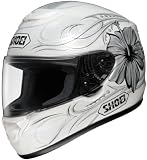 Shoei Qwest Goddess Full Face Motorcycle Helmet TC-6 White Small S 0115-3406-04
