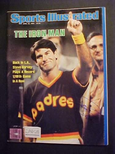 Steve Garvey San Diego Padres Autographed April 25, 1983 Sports Illustrated Magazine