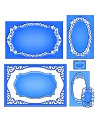 Art and Craft Supply: Spellbinders S5-189 Nestabilities Majestic Labels Twenty-Five Die Templates - Spellbinders