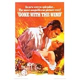 GONE WITH THE WIND CLASSIC 24 x 36 in. POSTER Poster Print, 24x36 Movie Poster Print, 24x36