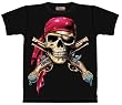 The Mountain Skull & Muskets Men's Black T-shirt