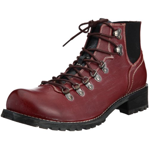 [ブラッチャーノ] Bracciano サイドゴアマウンテンブーツ(ショート) BR0214 RED (レッド/25.5)