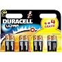 Duracell Ultra Batteries AA  4 + 4 Extra Free (8 Batteries)