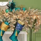 Martha Stewart Tinsel Flowing Garland - Grandin Road