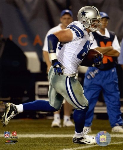 Jason Witten Dallas Cowboys 8x10 Photo (2007 Action)