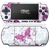 Design Skins for Sony PSP - Pink Butterfly Design Folie