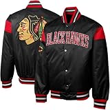 Mtc Chicago Blackhawks Satin Jacket Large