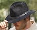 Henschel  Leather Crusher Hat