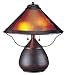 Mission-Style Mica Table Lamp