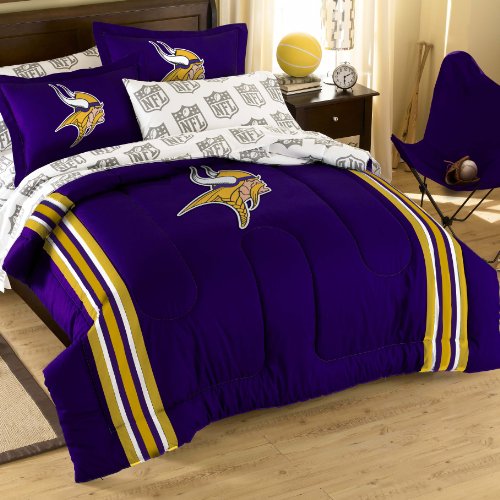 NFL Minnesota Vikings Full Bedding Set