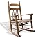 Slat Child Rocker - Oak