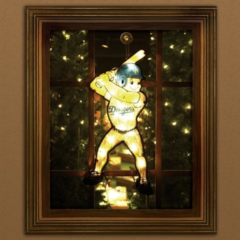 Los Angeles Dodgers LA Outdoor Yard Christmas Decor b