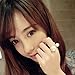 MAKIYO Elegant Celebrity Faux Double Pearl Finger Ring