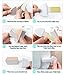 Estiq Toilet Seat Lifter Handle Hygienic Clean Lift Lower Self Adhesive, White (1 Packs)