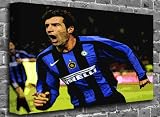 Luis Figo - Inter Milan - Sports Football Canvas Art Canvas Print Print Picture Size: (36