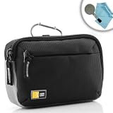 Premium Shock-Absorbing Protective Digital Camera Case for Canon Powershot ELPH 100 HS , 300 HS , 320 HS , SX240HS , SX260HS , SX130IS , A810 , A1300 , S95 and MANY MORE! *Includes Camera Cleanig Kit*