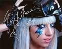 Popstar Lady Gaga Signed 8x10 #2