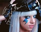 Popstar Lady Gaga Signed 8x10 #2