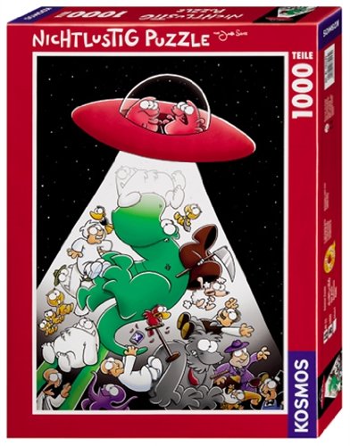 Kosmos 7821390 NichtLustig: Das gro&szlig;e UFO-Puzzle (1000 Teile) Preisvergleich