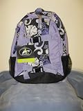 Athletech Girl's Purple Floral Skateboard Backpack