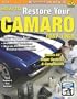 How to Restore Your Camaro 1967-1969 (Restoration How to)