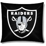 Northwest Oakland Raiders 18 Inch Throw Pillow