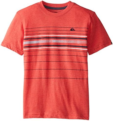 Quiksilver Big Boys' Saturday Tee, Quick Red Heather, Large