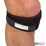 PhysioRoom Patella Strap Runner's Knee Osgood Schlatter Tendonitis Pain Relief