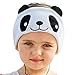Firik Kids Headphones - Easy Adjustable Kids Costume Headband Silky Headphones for Children, Perfect for Travel and Home - Panda