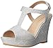 Rampage Women's Candelas Platform Ankle Strap Dress Wedge Sandal