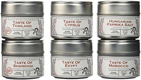 Global Cuisine Seasoning, Spice & Finishing Salt Collection