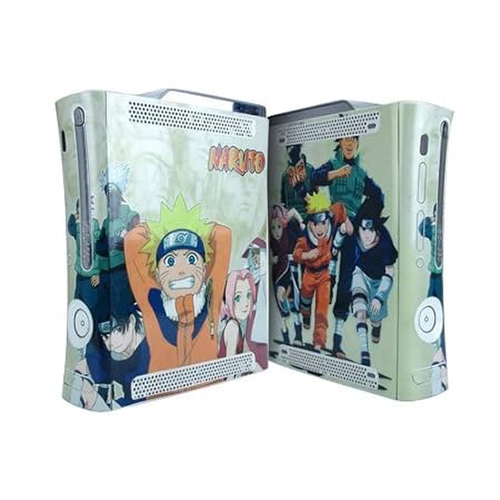 NARUTO Xbox 360 Protector Skin Decal Sticker, Item No. BOX0832-09