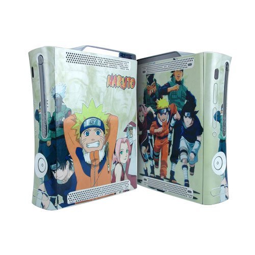Pacers NARUTO Xbox 360 Protector Skin Decal Sticker, Item No. BOX0832-09