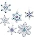 Bucilla 86724 Sparkle Snowflake Ornament Kit