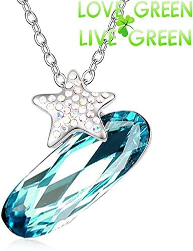 Y2CGems necklace pendant 14 wedding bridal fashion jewelry women accessories 18K white Gold Austrian Crystal Slippers Shoes 80161 handmade silver jewelry
