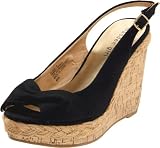 Madden Girl Women's Elivia Slingback Pump,Black Fabric,9.5 M US
