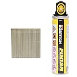 Bostitch 32mm Galvanised 16 Gauge Straight Finish Nails & Fuel (2000) [並行輸入品]